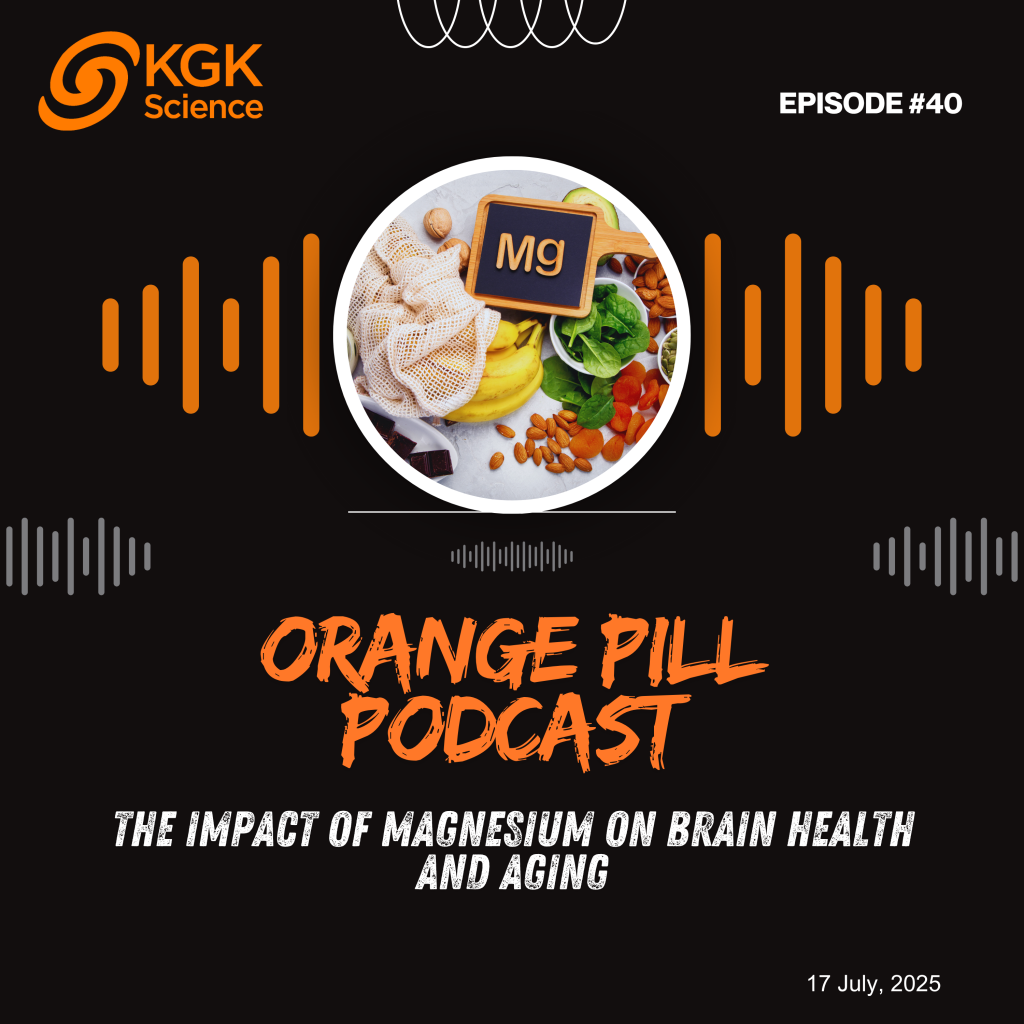 Plate with magnesium-rich foods, symbolizing magnesium’s impact on brain health and aging.