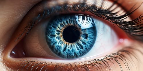 Blue female human eye extreme macro shot. High quality photo Blue female human eye extreme macro shot. High quality photo